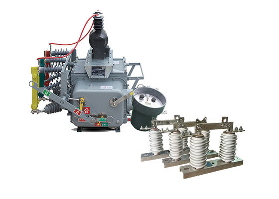 قطع کننده مدار خلاء 12kV 50Hz با ولتاژ بالا GB1984-2003 با کنترل کننده قطع کننده مدار بیرونی با سوئیچ چوبی