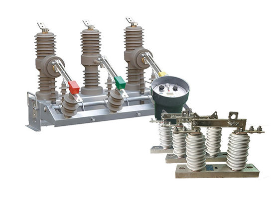 15kV HV قطب نصب شده قطع کننده مدار خودکار بازنشستن قطع کننده مدار برای سیستم توزیع با چوب قلاب سرامیکی