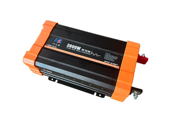 اینورتر برق خانگی سری HAS 3000w که برای تامین برق خودرو استفاده می شود DC به AC با صفحه نمایش کنترل سیم دار