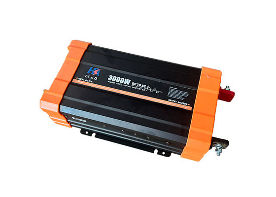 شکل موج سینوس خالص اینورتر برق خانگی DC12V AC110V قابل تنظیم با نصب آسان صفحه نمایش LCD اینورتر طراحی جدید