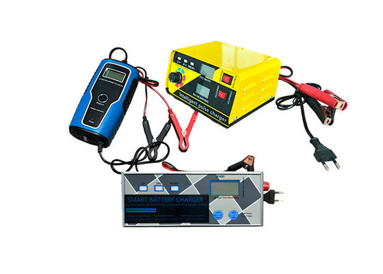 6A 12A 12V شارژر باتری موتور اسید سرب LED Display 50Hz آداپتور برق خودکار